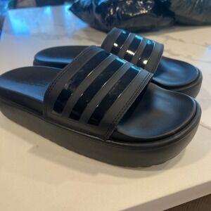 adidas gazelle silver green womens adidas Superstar Sandals Kids Black 11K main image 0